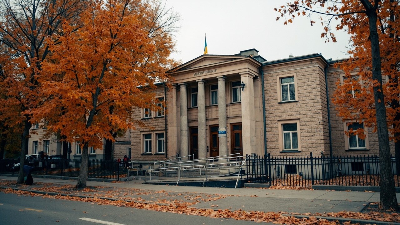 Будівля Вознесенського міськрайонного суду Миколаївської області