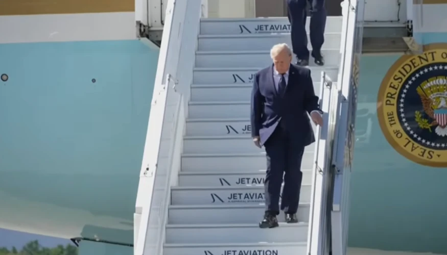 Трамп, Секретна служба і військові: хто ухвалював рішення про зміну літака після саміту НАТО