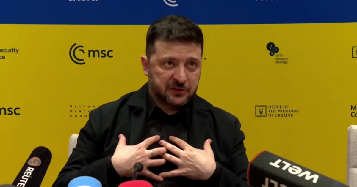 Президент Володимир Зеленський на зустрічі з журналістами