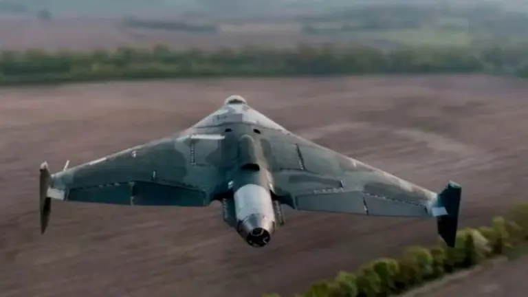 Російський реактивний дрон «Герань-4» (ілюстративне фото)