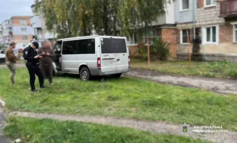 Затримання нападника на військовослужбовця ТЦК у Шептицькому
