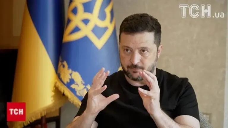 Президент України Володимир Зеленський під час звернення